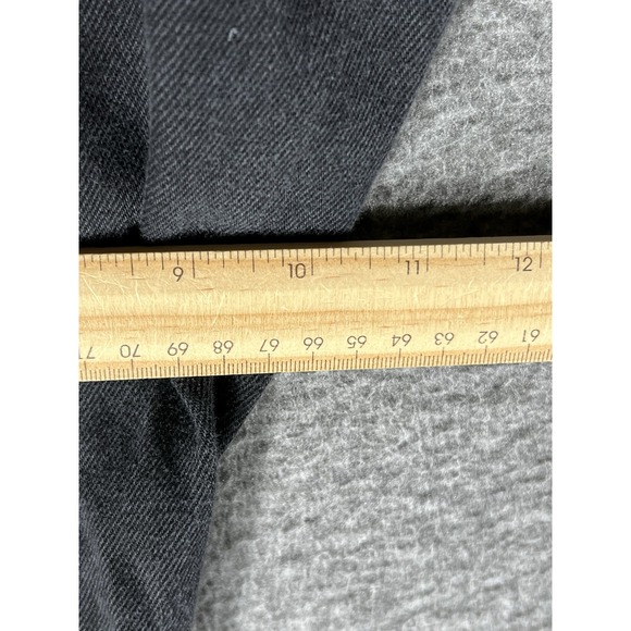 Levis 501 Jeans Black Straight Button Fly Denim‎ Work Mens Size 38x29 - Picture 5 of 11